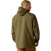 imageARIAT Mens Rebar Stormshell Logo Waterproof JacketBeetleDeep Lichen