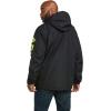 imageARIAT Mens Rebar Stormshell Logo Waterproof JacketBlackLime
