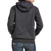 imageARIAT Womens Rebar Allweather Full Zip Hoodie Sweatshirt Charcoal Heather XLarge US