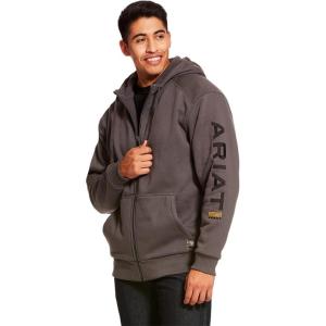 imageARIAT Mens Rebar Allweather Full Zip HoodieRebar Gray