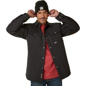 imageAriat Mens Rebar DuraStretch Utility Softshell Shirt JacketBlack