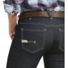 imageARIAT Womens Rebar Durastretch Raven Straight Leg JeanRinse