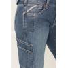 imageARIAT Womens Rebar Mid Rise Durastretch Raven Work Bootcut Jeanss Blue 30 REG