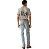 imageAriat Mens Rebar M4 Relaxed DuraStretch Basic Stackable Straight Leg JeanShoreline