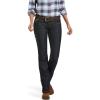 imageARIAT Womens Rebar Durastretch Raven Straight Leg JeanRinse