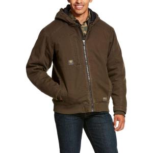 imageAriat Mens Rebar Washed DuraCanvas Insulated JacketWren