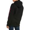 imageARIAT Womens Rebar Graphic HoodieBlackPurple