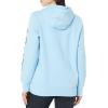 imageARIAT Womens Rebar Graphic HoodieDutch Canal Heather Dusk