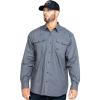 imageAriat Mens Rebar Made Tough DuraStretch Classic Fit Work ShirtSteel