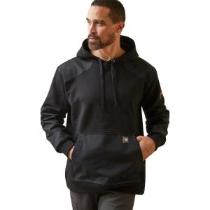 imageARIAT Mens Rebar Workman Duracanvas HoodieBlackBlack