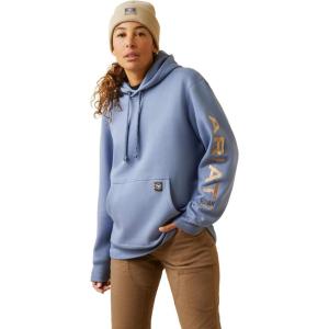 imageARIAT Womens Rebar Graphic HoodieColony Blue