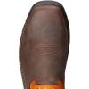 imageAriat Mens Intrepid Venttek Composite Toe Work BootBruin BrownSassy Orange
