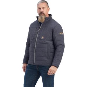 imageAriat Mens Rebar Valiant Ripstop Insulated JacketCharcoal Heather
