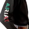imageARIAT Mens Ariat Black Team Logo Classic FitBlack Mexico