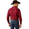 imageARIAT Mens Ariat Black Team Logo Classic FitDark RedWhite