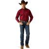 imageARIAT Mens Ariat Black Team Logo Classic FitDark RedWhite