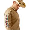 imageARIAT Mens Ariat Black Team Logo Classic FitKhaki