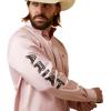 imageARIAT Mens Ariat Black Team Logo Classic FitPink