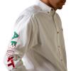 imageARIAT Mens Ariat Black Team Logo Classic FitWhite Mexico