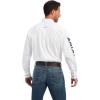 imageARIAT Mens Ariat Black Team Logo Classic FitWhiteOlympian Blue