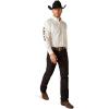 imageARIAT Mens Ariat Black Team Logo Classic FitWhiteOrange