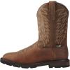 imageAriat Mens Groundbreaker Wide Square Toe Metguard Steel Toe Work BootBrown