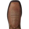 imageAriat Mens Groundbreaker Wide Square Toe Metguard Steel Toe Work BootMarrn