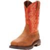 imageAriat Mens WorkHog Wide Square Toe VentTEK Composite Toe Work BootEarthBrick