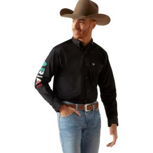 imageARIAT Mens Ariat Black Team Logo Classic FitBlack Mexico