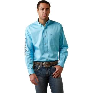 imageARIAT Mens Ariat Black Team Logo Classic FitCenote Aqua