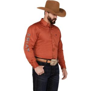 imageARIAT Mens Ariat Black Team Logo Classic FitEasy Tiger