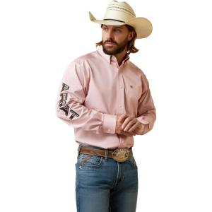 imageARIAT Mens Ariat Black Team Logo Classic FitPink