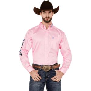 imageARIAT Mens Ariat Black Team Logo Classic FitPinkDirectoire Blue