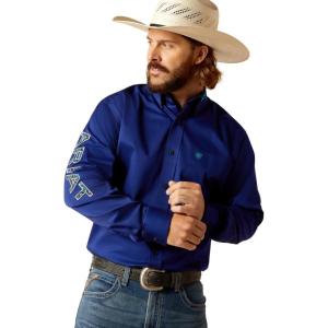 imageARIAT Mens Ariat Black Team Logo Classic FitRoyal Blue