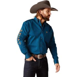 imageARIAT Mens Ariat Black Team Logo Classic FitSailor Blue