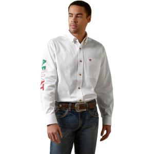 imageARIAT Mens Ariat Black Team Logo Classic FitWhite Mexico