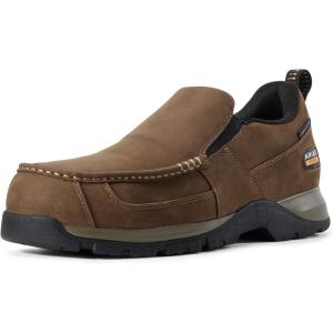 imageAriat Mens Edge LTE SlipOn SD Composite Toe Work ShoeDark Brown