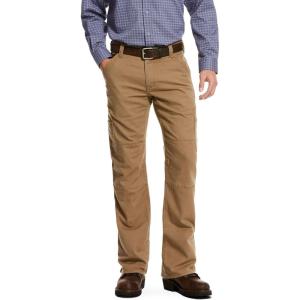imageAriat Mens FR M5 Straight DuraStretch DuraLight Cordura Canvas Straight PantField Khaki