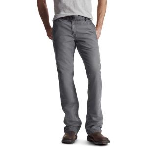 imageAriat Mens Flame Resistant M4 Relaxed Workhorse Boot Cut PantGrey