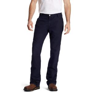 imageAriat Mens Flame Resistant M4 Relaxed Workhorse Boot Cut PantNavy