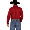 imageARIAT Mens Team Logo Twill Fitted ShirtCranberry Crimson