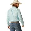 imageARIAT Mens Team Logo Twill Fitted ShirtLight Aqua