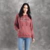 imageARIAT Womens Real USA Chest Logo HoodDark Red