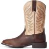 imageAriat Mens Amos Western BootBarley BrownTracker Tan