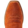 imageAriat Mens Futurity Showman Western BootDark Copper Roughout