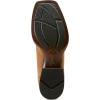 imageAriat Mens Rowder VentTek 360 Cowboy BootWhiteMarbled Tan