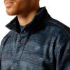 imageAriat Mens Wesley SweaterBlue Southwest Serape