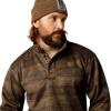 imageAriat Mens Wesley SweaterBrown Southwest Serape
