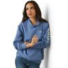 imageAriat Womens Hooded SweatshirtBlue Heather