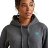 imageAriat Womens Hooded SweatshirtCharcoal Heather